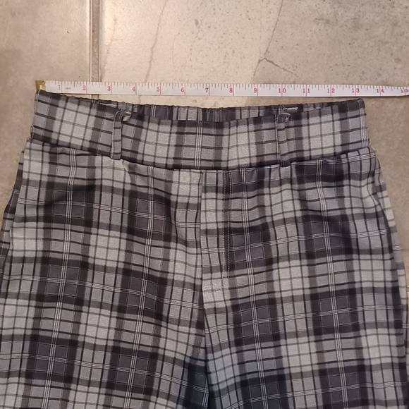 Wide leg plaid pants - Picture 3 of 3